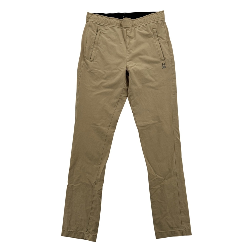 Mens Psycho Bunny performance commuter pants Drawstring Elastic Waist Size 31